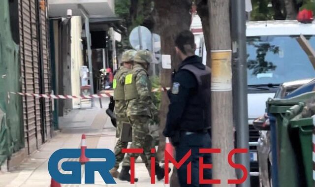 Θεσσαλονίκη: Απομακρύνθηκε από πυροτεχνουργούς η οβίδα που βρέθηκε σε εργοτάξιο