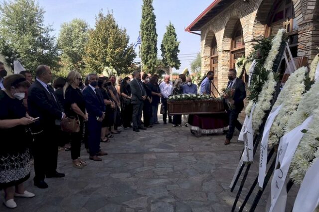 Δημήτρης Παντερμαλής: Πλήθος κόσμου στην κηδεία του στο αγαπημένο του Δίον