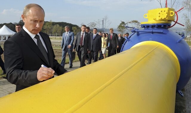 Ο Πούτιν κόβει το φυσικό αέριο στην Ευρώπη μέχρι να σταματήσουν οι κυρώσεις
