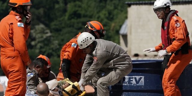 Βραζιλία: Τουλάχιστον τρεις νεκροί, 14 τραυματίες, πολλοί αγνοούμενοι στην κατάρρευση γέφυρας