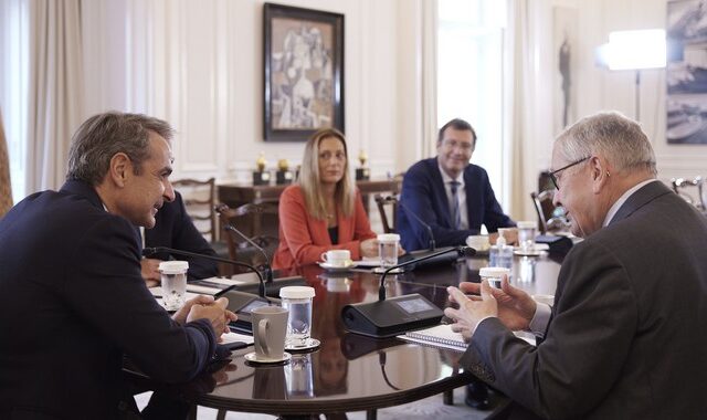 Ενέργεια και πληθωρισμός στο επικεντρο της συνάντησης Μητσοτάκη-Ρέγκλινγκ