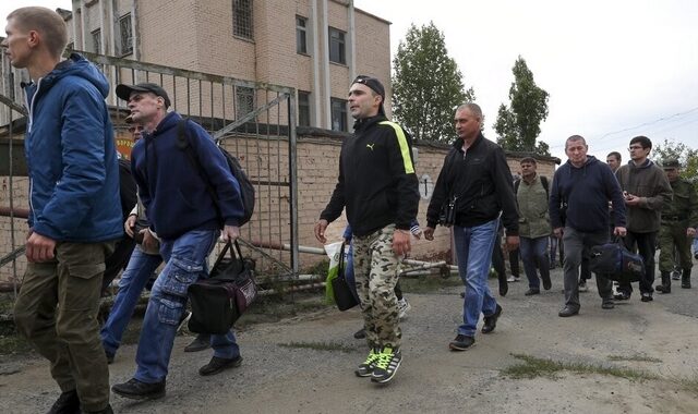 Ρωσία: Άρχισε στο Καλίνιγκραντ η εκπαίδευση των επιστρατευμένων εφέδρων