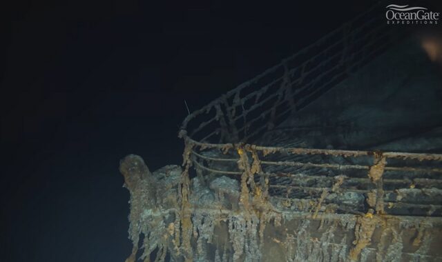 Τιτανικός: Αποκαλύφθηκαν αθέατες πλευρές του ναυαγίου στο πρώτο 8K βίντεο