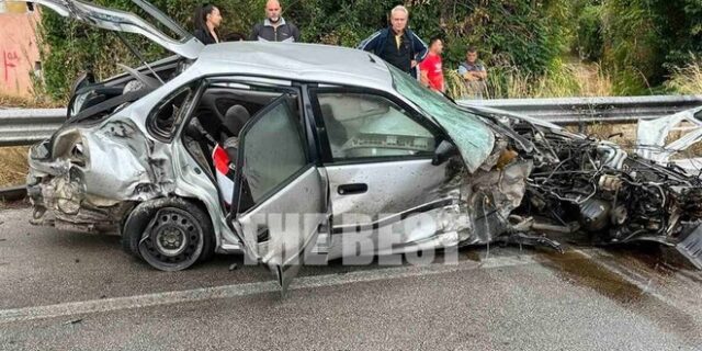 Τροχαίο στην Πατρών-Πύργου: Σύγκρουση νταλίκας με ΙΧ – Μια νεκρή