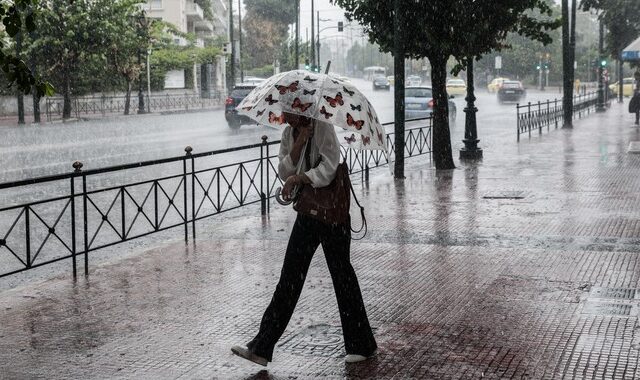 Καιρός Αθήνα: Νεφώσεις με βροχές κυρίως στα βόρεια