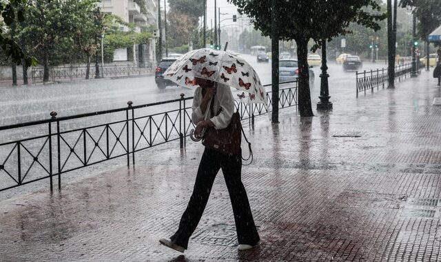 Καιρός: Συννεφιά, βροχές και σποραδικές καταιγίδες την Τετάρτη