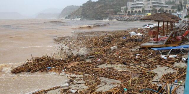 Κακοκαιρία: Έβρεξε τρεις φορές περισσότερο στην Κρήτη απ’ όσο σ’ ένα μήνα – Πώς θα εξελιχθεί