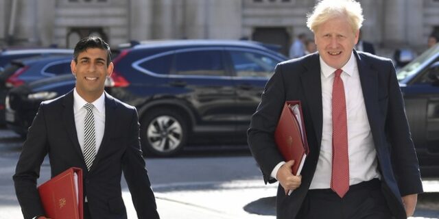 “Κούρσα” για τη Ντάουνινγκ Στριτ: Κρυφή συνάντηση Μπόρις Τζόνσον – Ρίσι Σούνακ