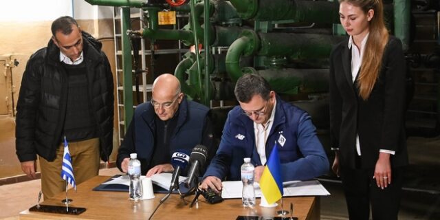 Δένδιας: Υπέγραψε με τον Ουκρανό ομόλογό του Μνημόνιο Συναντίληψης