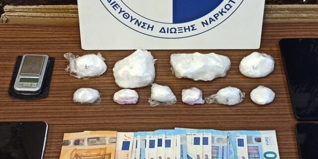 Συλλήψεις για διακίνηση κοκαΐνης στο κέντρο της Αθήνας