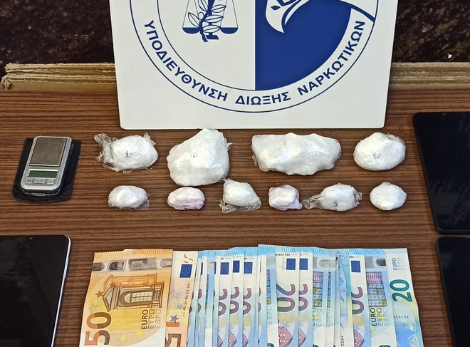 Συλλήψεις για διακίνηση κοκαΐνης στο κέντρο της Αθήνας