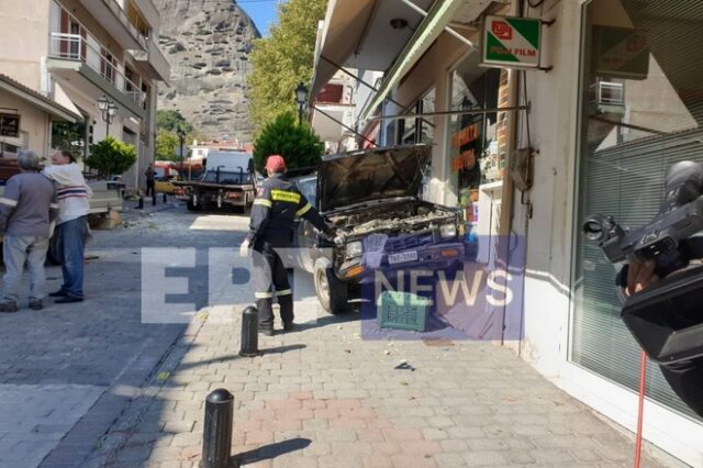 Καλαμπάκα: Σε κρίσιμη κατάσταση η σύζυγος του οδηγού που παρέσυρε τρία άτομα σε λαϊκή