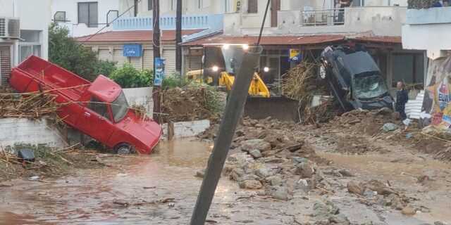 Κρήτη: Εικόνες αποκάλυψης από την κακοκαιρία – Ανυπολόγιστες καταστροφές