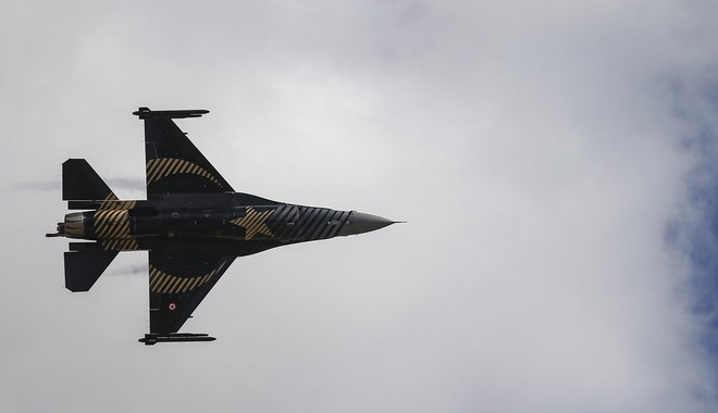 Τουρκικά F-16 πέταξαν πάνω από την Παναγιά και τις Οινούσες