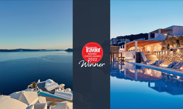 Katikies Santorini και Katikies Mykonos, τα κορυφαία ξενοδοχεία στην Ελλάδα σύμφωνα με τα Condé Nast Traveler’s 2022 Readers’ Choice Awards