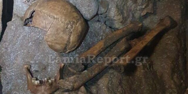 Δερβενοχώρια: Βρέθηκε ανθρώπινος σκελετός και χειροβομβίδα σε σπηλιά