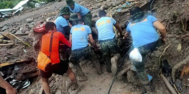 Φιλιππίνες: Τουλάχιστον 67 νεκροί από τις πλημμύρες και τις κατολισθήσεις