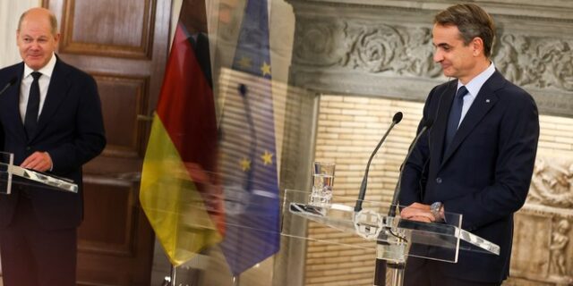 Η παροιμία που είπε ο Μητσοτάκης στον Σολτς στα γερμανικά