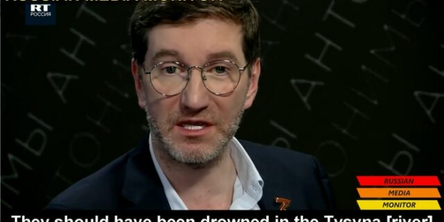 Russia Today: Παρουσιαστής απολύθηκε γιατί ζήτησε να “κάψουν ή να πνίξουν” τα παιδιά της Ουκρανίας