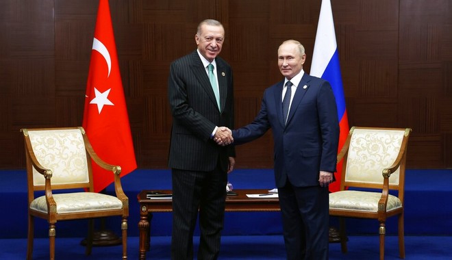 Ερντογάν – Πούτιν: Εντολή για δημιουργία κόμβου φυσικού αερίου στην Ανατολική Θράκη