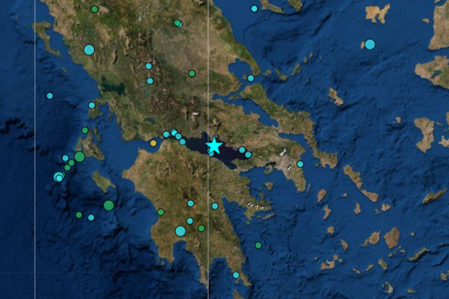 Ισχυρός σεισμός κοντά στη Δεσφίνα – Αισθητός στην Αθήνα