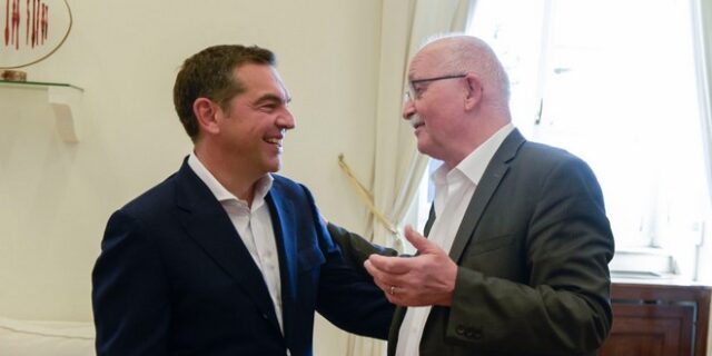 Συνάντηση Αλέξη Τσίπρα – Ούντο Μπούλμαν: “Ανάγκη συνεργασίας των προοδευτικών δυνάμεων”