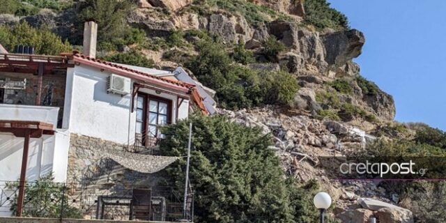 Λασίθι: Ασύλληπτη τραγωδία σε κατάλυμα – Έψαχναν 4 ώρες τη γυναίκα που καταπλακώθηκε από βράχο