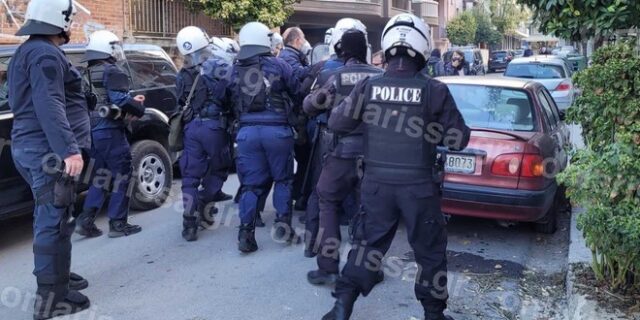 Λάρισα: Επεισόδια σε επιχείρηση εκκένωσης της κατάληψης “Ντουγρού”