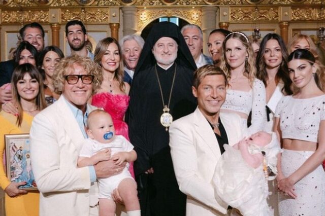 GNTM – Peter Dundas, Ευάγγελος Μπούσης: Το ζευγάρι που βάφτισε τα παιδιά του με τον Ελπιδοφόρο