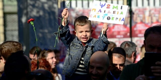 Πολυτεχνείο: Η 49η επέτειος της εξέγερσης σε εικόνες