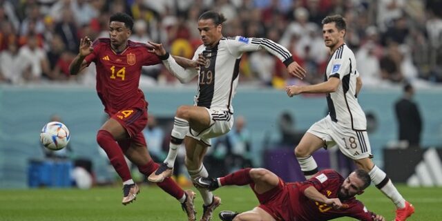 Μουντιάλ 2022: Τα highlights από την ισοπαλία στο ντέρμπι Ισπανία – Γερμανία