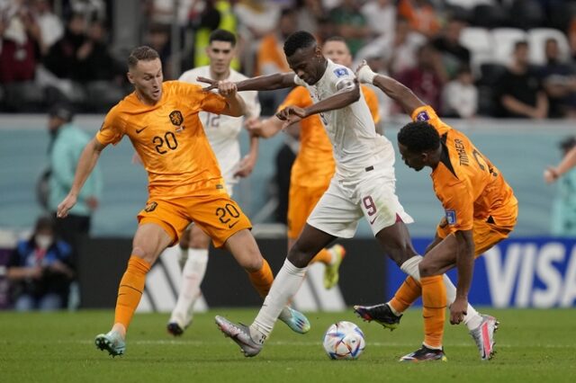 Ολλανδία – Κατάρ 2-0: Άνετη πρόκριση στους 16 και πρώτη θέση για τους οράνιε με ηγέτη τον Χάκπο
