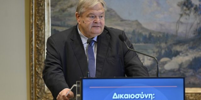 Βενιζέλος: Η ταχύτητα απονομής της δικαιοσύνης στην Ελλάδα μπορεί να φτάσει στα ευρωπαϊκά επίπεδα
