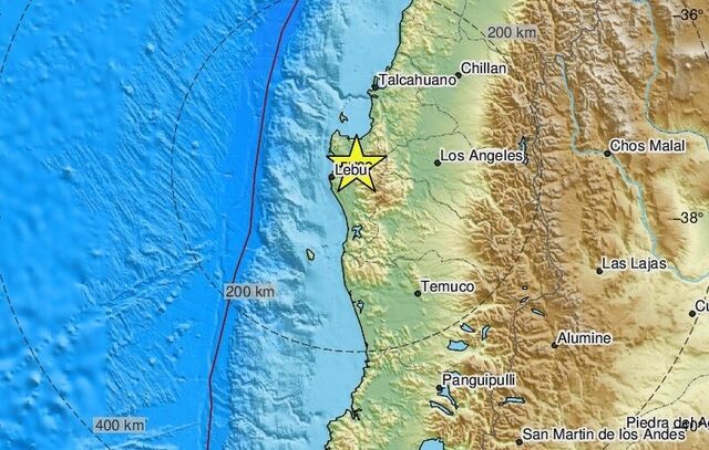 Σεισμός 6,2 Ρίχτερ στην κεντρική Χιλή