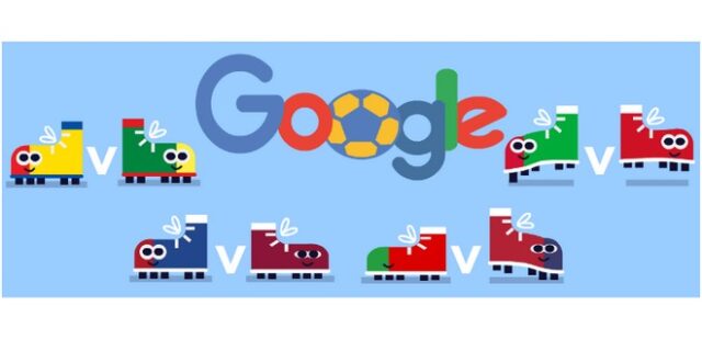 Google: Αφιερωμένο στο Παγκόσμιο Κύπελλο το σημερινό Doodle