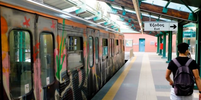 Συνελήφθη ανήλικος οπαδός για φθορές σε συρμό του ΗΣΑΠ