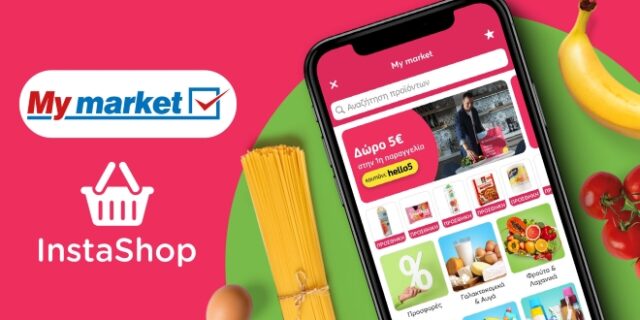 Η νέα στρατηγική συνεργασία της πλατφόρμας InstaShop με την αλυσίδα καταστημάτων My market