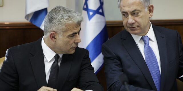 Ισραήλ: Συγχαρητήρια Λαπίντ σε Νετανιάχου για τη νίκη του στις εκλογές
