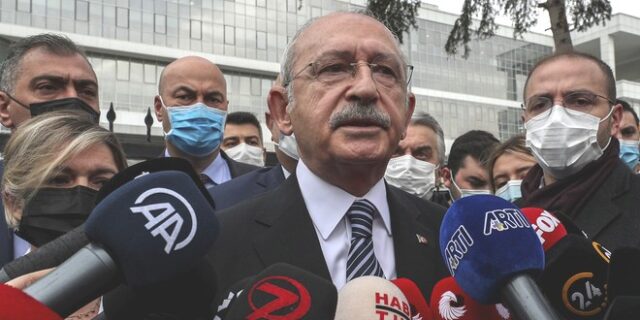 Τουρκία: Κιλιτσντάρογλου κατά Ερντογάν – “Καλύπτει τα ελλείμματα με χρήματα των βαρόνων ναρκωτικών”