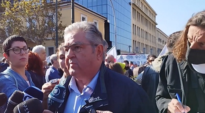 Κουτσούμπας: “Ο ελληνικός λαός δεν θα γίνει συνένοχος σε καμία αντιλαϊκή πολιτική”