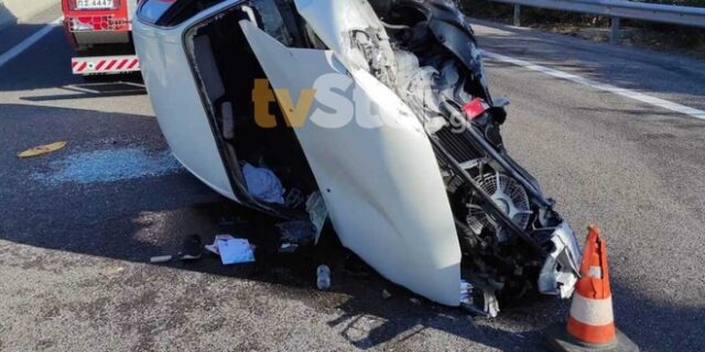 Τροχαίο δυστύχημα στην Αθηνών – Λαμίας με μια νεκρή