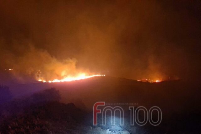 Λήμνος: Υπό μερικό έλεγχο τα πύρινα μέτωπα