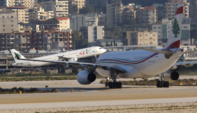 Λίβανος: Αδέσποτη σφαίρα καρφώθηκε σε αεροσκάφος την ώρα προσγείωσης