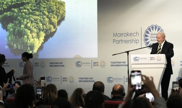 COP27-Λούλα: “Δεν υπάρχει κλιματική ασφάλεια χωρίς προστατευμένο Αμαζόνιο”