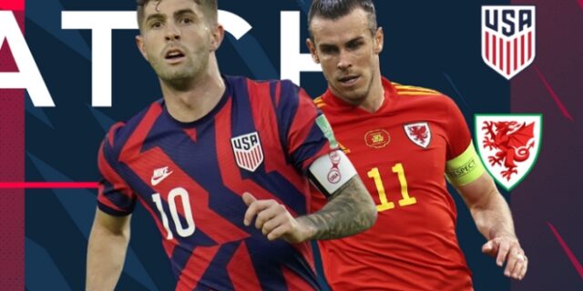 LIVE ο αγώνας ΗΠΑ – Ουαλία για το 2o όμιλο του Μουντιάλ