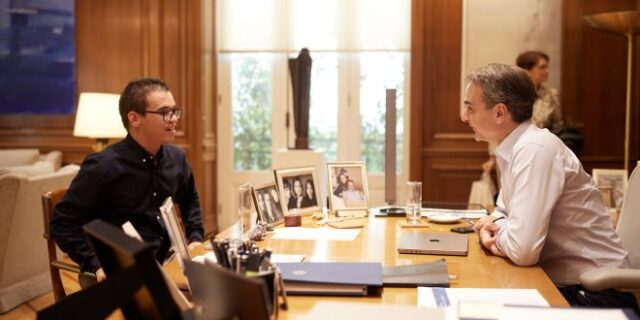 DuoDay: Ο Κυριάκος Μητσοτάκης μοιράστηκε την ημέρα με τον Γιώργο
