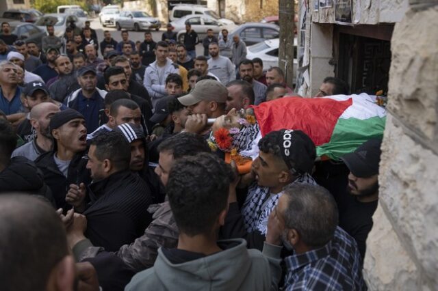 Παλαιστίνη: Τέσσερις νεκροί από ισραηλινά πυρά στη Δυτική Όχθη