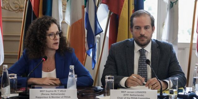 Ενόχλησε η έκθεση της PEGA: Έντονες πιέσεις και “μάζεμα” από τον πρόεδρο της επιτροπής