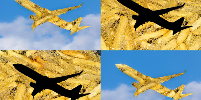 Πετάνε τα αεροπλάνα με τηγανόλαδα;