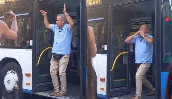 Ρόδος: Οδηγός λεωφορείου άφησε το τιμόνι και άρχισε να χορεύει Φουρέιρα